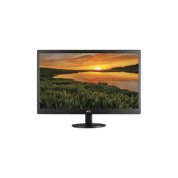 Monitor  LED de 22", Resolución 1920 x 1080 Pixeles con Entradas de Video VGA