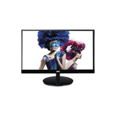 Monitor  LED de 27", Resolución 1920 x 1080 Pixeles con Entradas de Video VGA / HDMI con MHL / Displayport. Panel IPS con Marco Esbelto y Bocinas Integradas