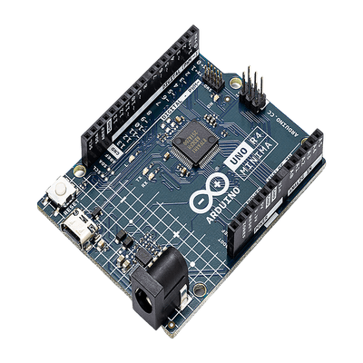 Arduino UNO REV4 MINIMA / Ideal para proyectos embebidos / Convertidor digital a analógico  DAC / ADC de 14 Bits / RTC / USB Tipo C