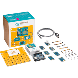 Kit Arduino® Plug and Make / Arduino® UNO R4 WiFi / 7 Nodos Modulino® / Conexión I2C Qwiic / Compatible con Arduino® Cloud / Sin Soldadura