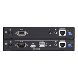 Extensor KVM| HDBaseT extiende las señales de video, audio USB y RS-232 a través de un solo cable Cat6/6a | 2.0 DVI | Dual Display | USB (1929x 1200 a 100m)