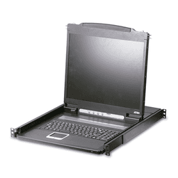 Consola LCD VGA PS/2 de 19 pulgadas con cable (US99KB/USKB/SPKB)/con (EE. UU./UE) ATEN.