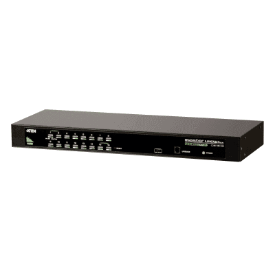 Switch KVM 8/16 Puertos PS/2 - USB VGA / Control de Hasta 64 o 256 Computadoras / Conexión Dual PS/2 y USB / Soporte Multiplataforma / Resolución de Video 2048 x 1536 / Montaje en Rack o Escritorio / Firmware Actualizable