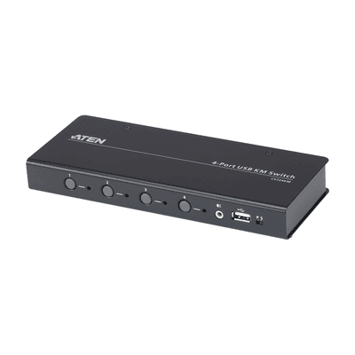 Switch KM USB| 4 Puertos | Boundless Switching | RS232 