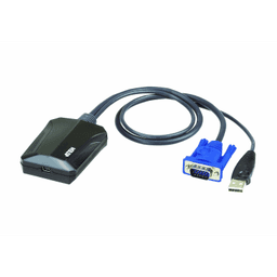 Kit de TI del adaptador para carrito de emergencia de consola KVM USB para ordenador portátil 