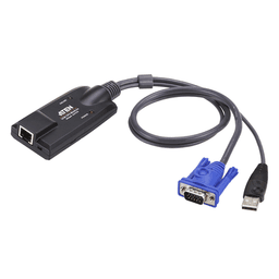 Switch KVM | cable DVI | USB de 2 puertos | con selector remoto de puerto