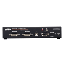 Trasmisor KVM por IP | DVI-I dual display | USB 