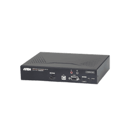 Extensor KVM sobre IP 4K HDMI | 3840x2160 @ 60Hz | Transmisión USB 2.0 | SFP Fiber 1Gbps | PoE IEEE 802.3at | AES 128-bit | Gestión Matrix CCKM
