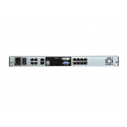 CONSOLA LCD DUAL RAIL CON SWITCH KVM POR IP INTEGRADO MULTI-INTERFAZ | CAT 5 DE 8 PUERTOS DE 1 CONSOLA LOCAL Y 1 CONSOLA REMOTA 