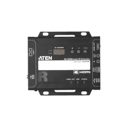 Receptor HDMI | IP | 4K @ 30Hz | 4:4:4 | EDID Expert™ | Protocolo CLI Telnet o RS-232 | Conexión Punto a Punto o Multipunto a Multipunto