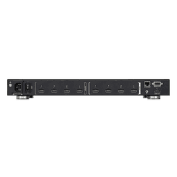 Switch De Matriz Hdmi | 4x4 | Con Escalador | Compatible Con Videowall | Seamless Switch™ | IR | RS-232 | Ethernet | Salida de Audio