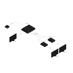 AMPLIFICADOR DE DISTRIBUCIÓN HDMI A HDBASET 4K HDR DE DOS SALIDAS