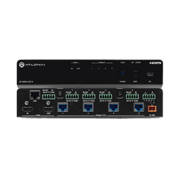 Amplificador de distribución HDBaseT 4K HDR de cuatro salidas