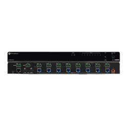 Amplificador de distribución HDBaseT 4K HDR de ocho salidas