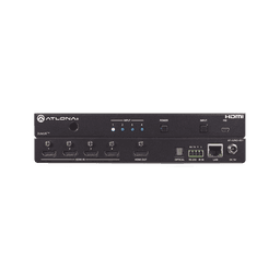 Atlona JunoX™ Switch HDMI 4K UHD HDR 4x1 / Conmutación Automática, Compatible HDCP 2.2, Funciones de Gestión EDID, Canal ARC y Salida TOSLINK.