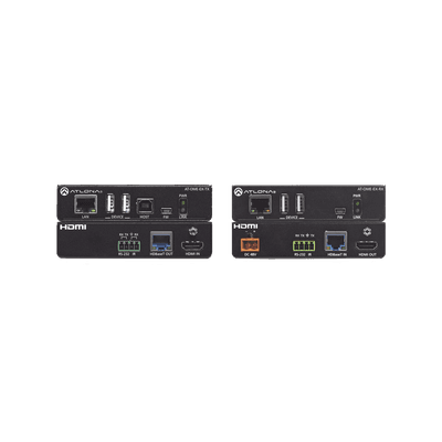 Kit Extensor OMEGA 4K/UHD HDBaseT TX/RX para HDMI con USB