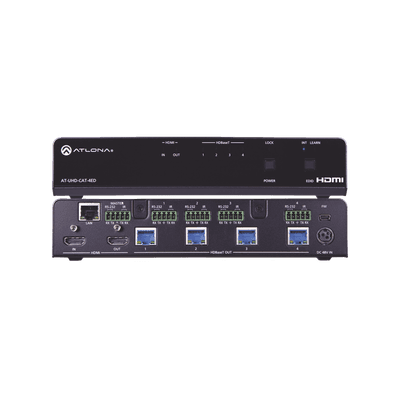 4K/UHD HDBASET HDMI 1 X 4 EXTENDED DISTANCE DISTRIBUTION AMPLIFIER 