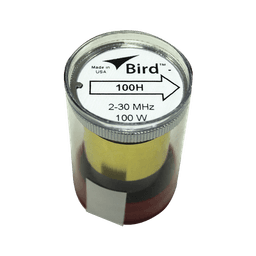 Elemento en Línea 7/8" de 100 Watt para Wattmetro BIRD 43 en el Rango de Frecuencia de 2-30 MHz.