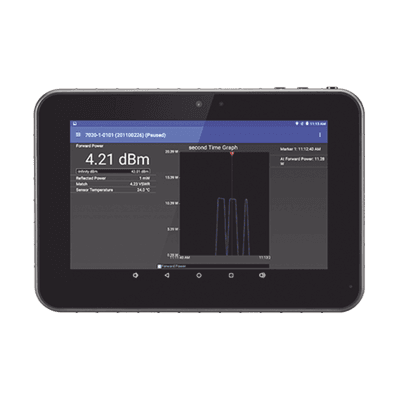 Medidor Digital de Potencia en Pantalla, para el Rango de 2 MHz a 6 GHz dependiendo del Sensor, Provee Lecturas de Potencia Promedio Verdadera, Pico, VSWR, PEP etc. Compatible con Sensores Series 4000, 5000 y 7000.