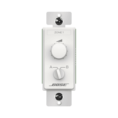 Contolador de Volumen mas selector de fuente | Blanco