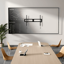 Soporte de Pared para Pantallas Super Heavy-Duty | Inclinación Ajustable| Compatible con Pantallas hasta 140" | Capacidad de Carga hasta 125 kg | Compatibilidad VESA 300 x 200 hasta 1200 x 800 