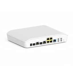 Router/Firewall SD-WAN NSE3000 / 2 puertos WAN Gigabit + 2 SFP combo / 4 puertos LAN Gigabit / Gestión Unificada de Amenazadas / Administración desde la Nube con cnMaestro / Hasta 1,000 dispositivos