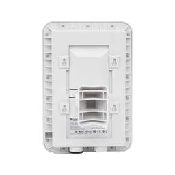 Access Point WiFi cnPilot e501S para exterior, IP67 grado industrial, Filtros para coexistencia con redes LTE, doble banda, antena sectorial 90-120 grados y puerto PoE secundario