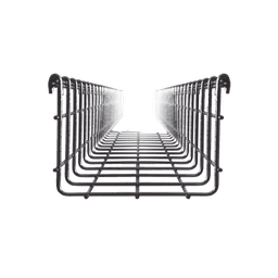 Charola Tipo Malla 105/150 mm, Acabado Electro Zinc, Hasta 251 Cables Cat6, Tramo de 3 Metros