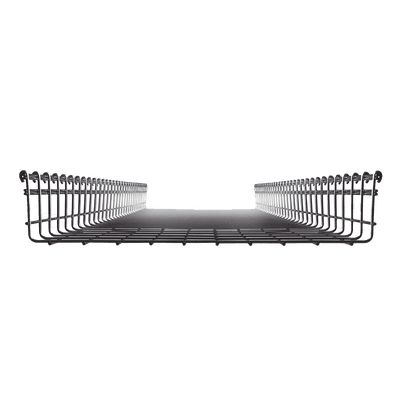 Charola Tipo Malla 105/500 mm, Acabado Electro Zinc, Hasta 836 Cables Cat6, Tramo de 3 Metros