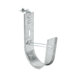 Soporte (Gancho) tipo J-Hook, hasta 115 cables Cat6, ideal para soportar cableado en los espacios de manipulación al aire, Para instalación en interior