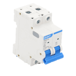 Pastilla para Riel Din, 2 Polos, 20 Amp, Vca:110/415v, 6kA, Catálogo: NXB632PC20, Serie: NXB-63.