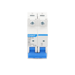 Pastilla para Riel Din, 2 Polo, 63 Amp, Vca:110/415v, 6kA, Catálogo: NXB632PC63, Serie: NXB-63.