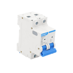 Pastilla para Riel Din, 2 Polo, 63 Amp, Vca:110/415v, 6kA, Catálogo: NXB632PC63, Serie: NXB-63.
