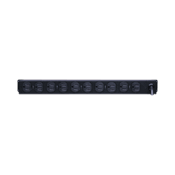 PDU Básico Para Distribución de Energía, Con 10 Tomas NEMA 5-15R Traseras, 1UR, 15 Amp, 120 Vca