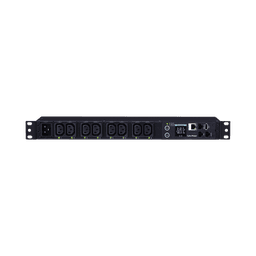 PDU Switchable y Monitoreable por Toma, para Distribución de Energía, Entrada 200-240 Vca NEMA L6-20P, Con 8 Salidas C13, Horizontal 19in, 2UR