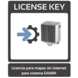 Licencia de mapas OFFLINE para sistema de despacho DAMM