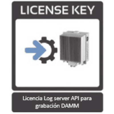 Licencia Log Server API para software de grabación  DAMM.