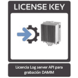 Licencia Log Server API para software de grabación  DAMM.