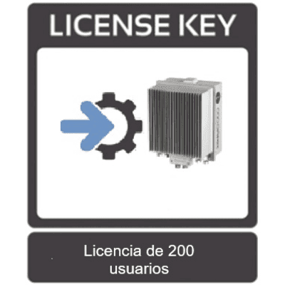Licencia de 200 usuarios para Estación base BS422