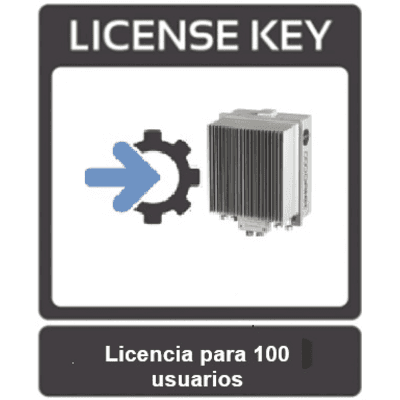Licencia de 100 usuarios para Estación base BS422