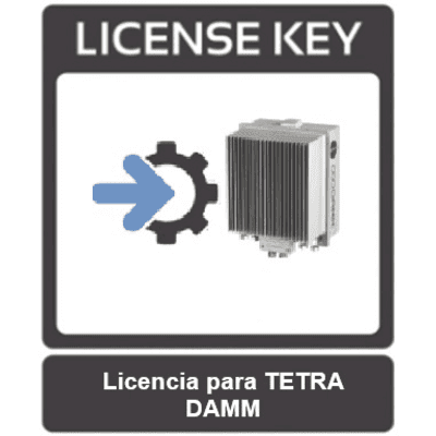 Licencia protocolo TETRA para repetidor BS422 de DAMM