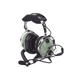 Auriculares de aviación, con micrófono, sobre la cabeza, helicóptero