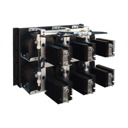 Combinador de Cerámica en Panel para Rack 19", 851-869 MHz, 5 Canales, 150 kHz de Sep. min, Ent. N Hem. / Sal. DIN 7-16 Hem.