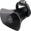 Altavoz de Largo Alcance para Drones, 130 dB de Presión Sonora, Alcance 700 m, Luz de Advertencia Multicolor, Compatible con DJI Matrice M300/M350/M400, Transmisión en Vivo, Reproducción Grabada