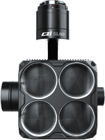 Estrobo Multi-color compatible con Drones DJI M350/M400, 90W Máximo, Luz Estroboscópica Multi-color, 4 Colores RGBY