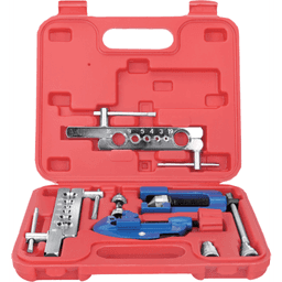 Kit de Flareado y Abocardado / Tubo 3-19 mm / Cobre, Latón y Aluminio / Incluye Cortatubos y Expansor