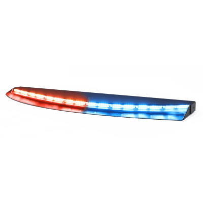 Visera Interior Trasera Dual Color Rojo/Azul Sin Bracket, 96 Led, Necesario CZMATSIBSYS 