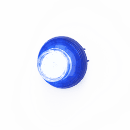 Estrobo Oculto de 12 LED, Rojo/Azul, Bisel Negro, Lente Transparente