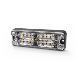 Luz Perimetral, 12 LED Ultra Brillantes, Color Azul / Claro