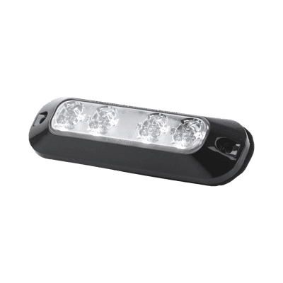 Luz perimetral, 4 LEDs Ultra Brillantes, color Rojo / Azul